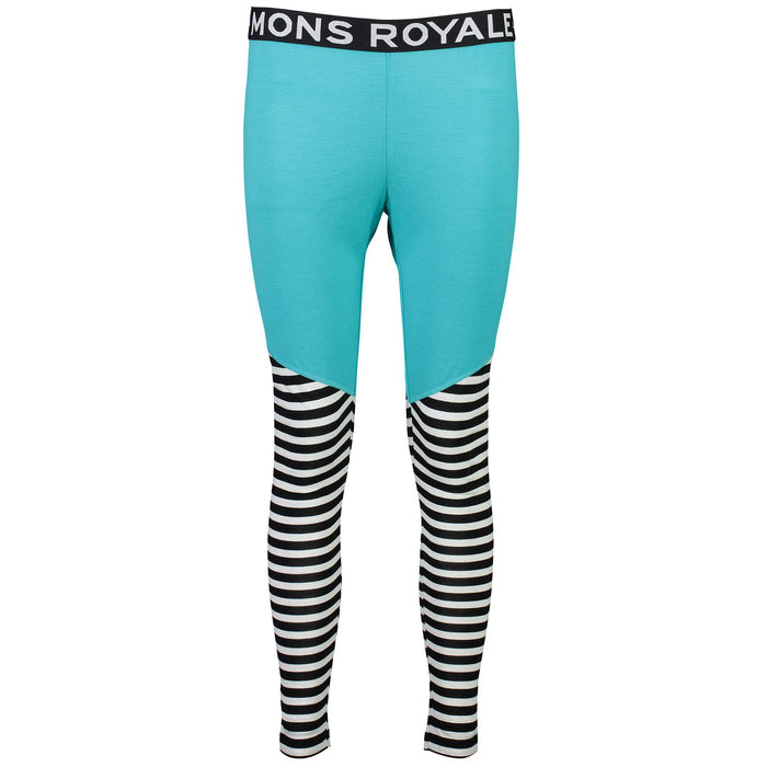 MONS ROYALE Christy Leggings - Women's Tropicana/Thick Stripe