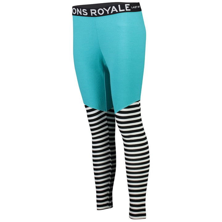 MONS ROYALE Christy Leggings - Women's Tropicana/Thick Stripe