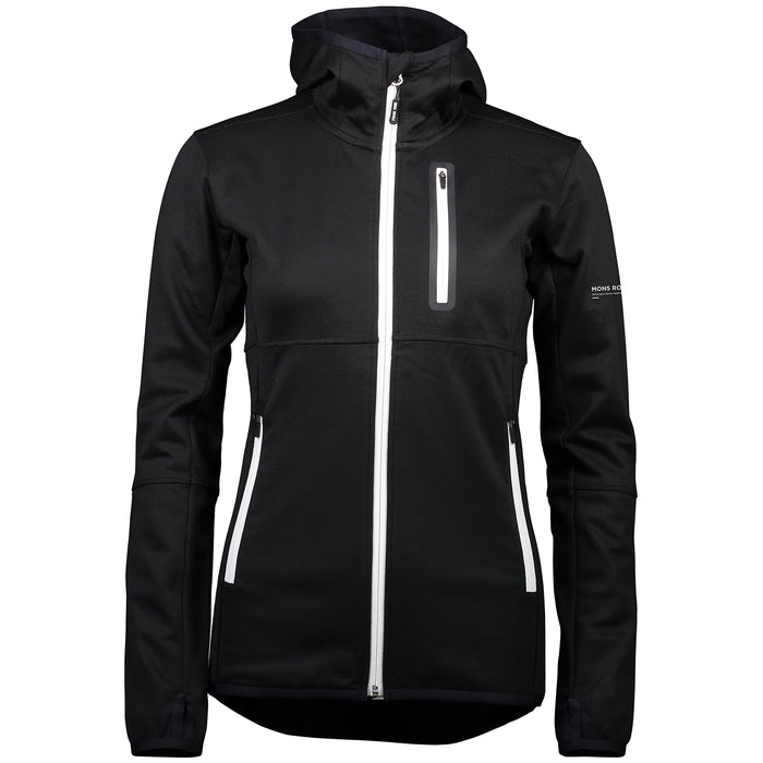 MONS ROYALE Approach Tech Mid Hoodie - Women's Black