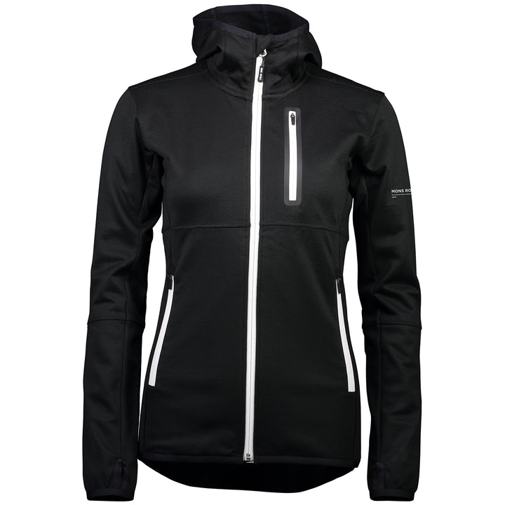 MONS ROYALE Approach Tech Mid Hoodie - Women's Black