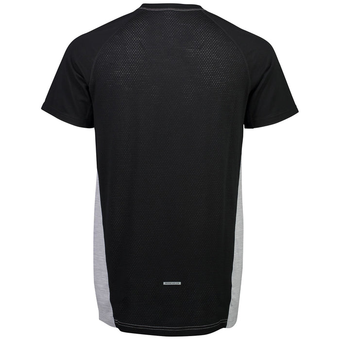 MONS ROYALE Temple Tech T-Shirt Black/Grey Marl