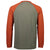 MONS ROYALE Icon Raglan Long-Sleeve Shirt Clay/Olive