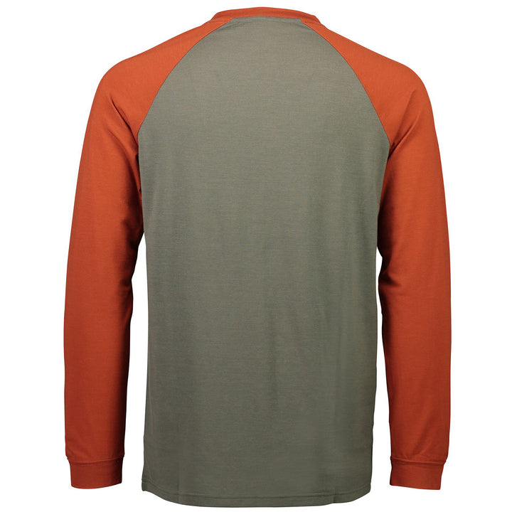 MONS ROYALE Icon Raglan Long-Sleeve Shirt Clay/Olive