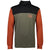 MONS ROYALE Yotei Powder Hood Long-Sleeve Top Olive/Clay/Black