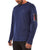 MONS ROYALE The Harkin Jersey Crew Top Navy