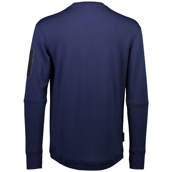 MONS ROYALE The Harkin Jersey Crew Top Navy
