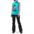 MONS ROYALE Yotei BF Powder Hood Top - Women's Tropicana/Grey Marl
