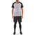 MONS ROYALE Temple Tech T-Shirt Black/Grey Marl