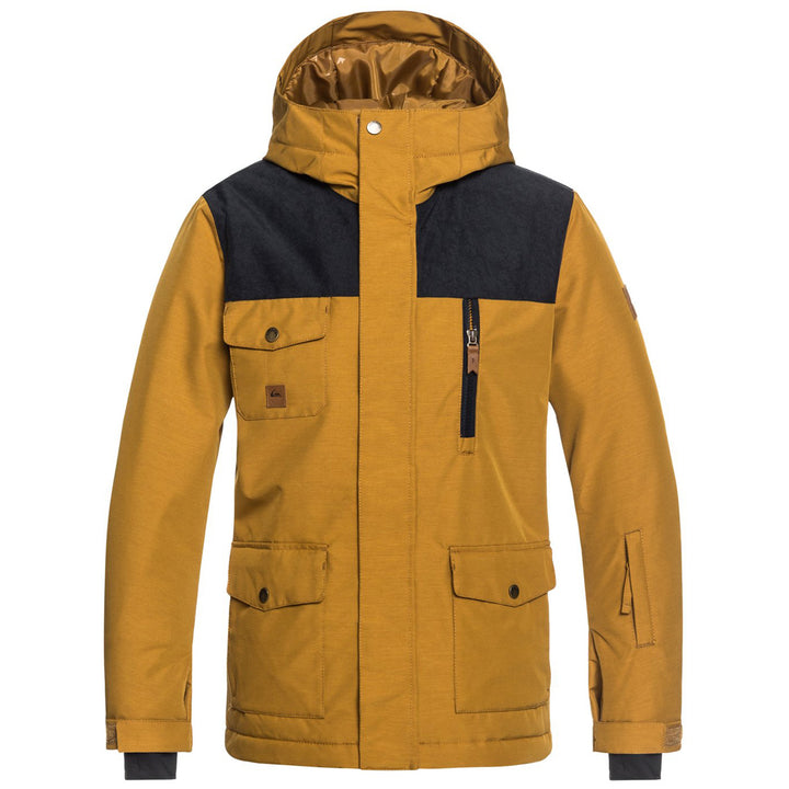 Quiksilver Raft Jacket - Boys' Golden Brown