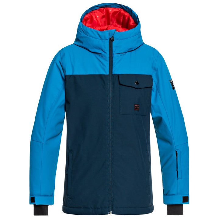 Quiksilver Mission Solid Jacket - Boys' Dress Blues