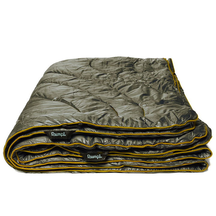 Rumpl Original Puffy Blanket Burnt Olive/Cardiff Brown