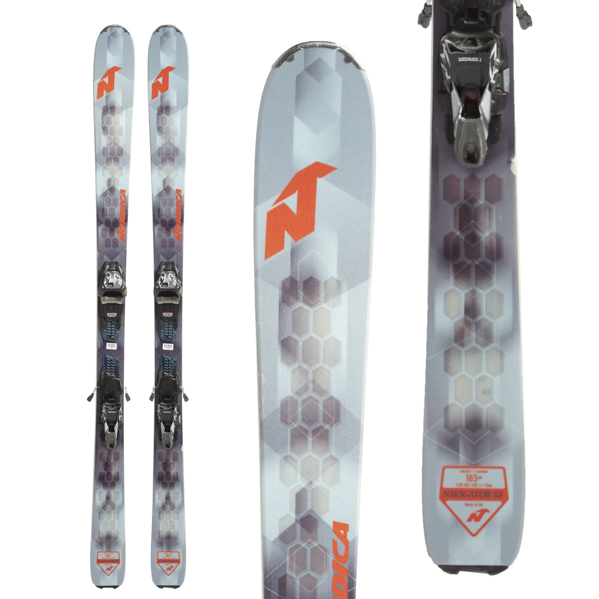 Nordica Navigator 85 Skis + Marker TP 11 Bindings 2018