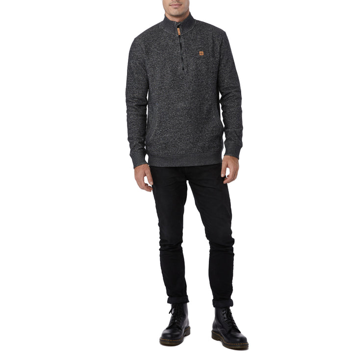 Tentree Durango 1/2 Zip Sweatshirt Meterorite