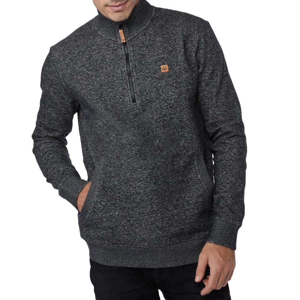 Tentree Durango 1/2 Zip Sweatshirt Meterorite