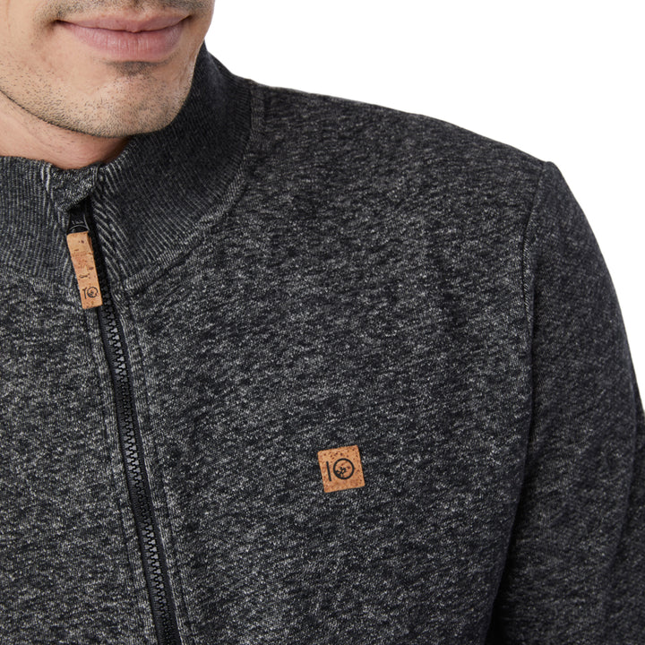 Tentree Durango 1/2 Zip Sweatshirt Meterorite