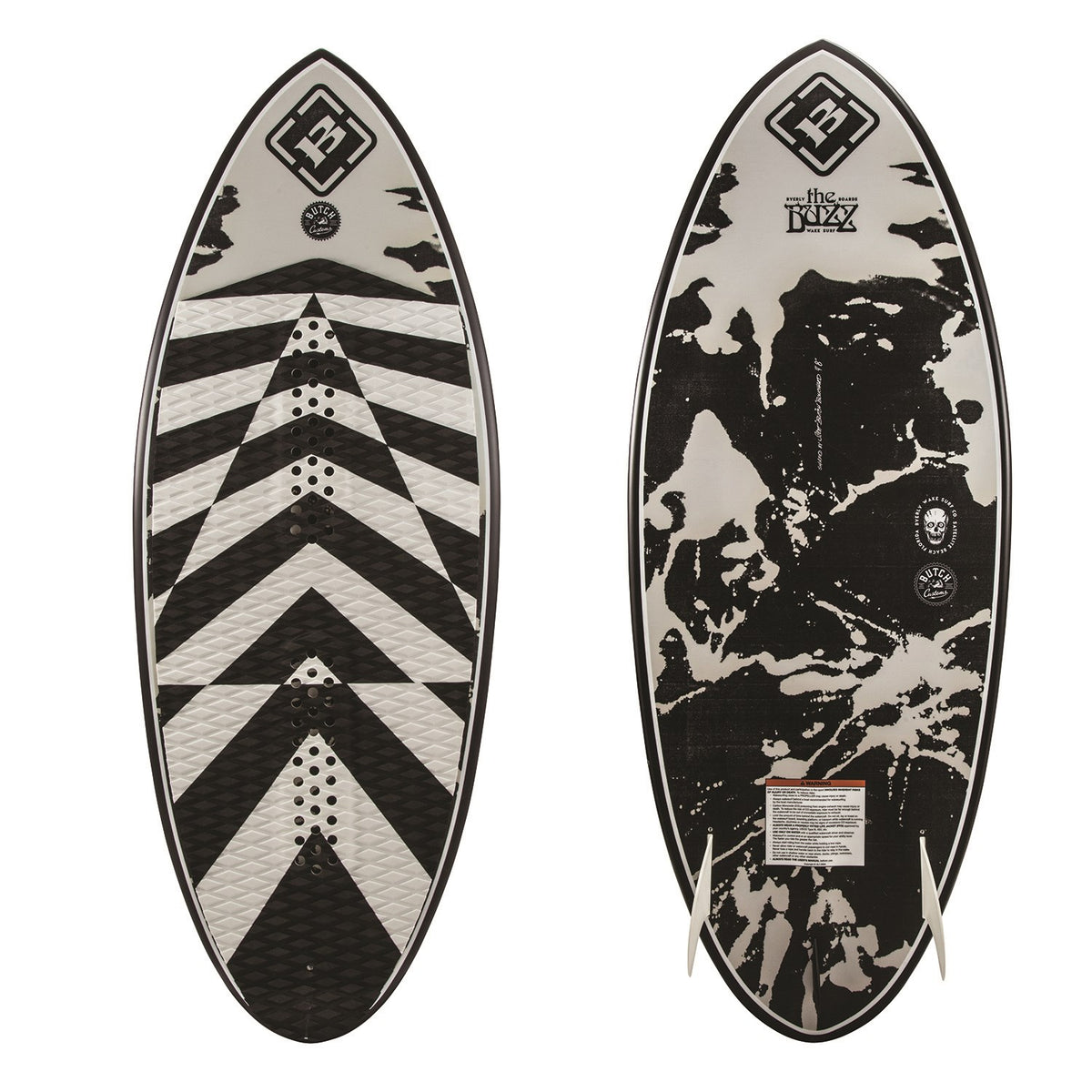 Byerly Wakeboards Buzz Wakesurf Board - Blem 2018