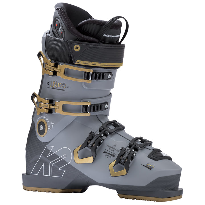 K2 Luv 100 MV Ski Boots - Women's 2019 Light Gray/Gold