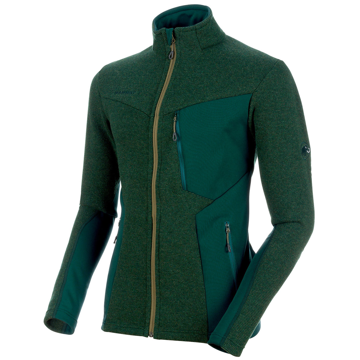 Mammut Stoney ML Wool Jacket Dark Teal - Clover Melange