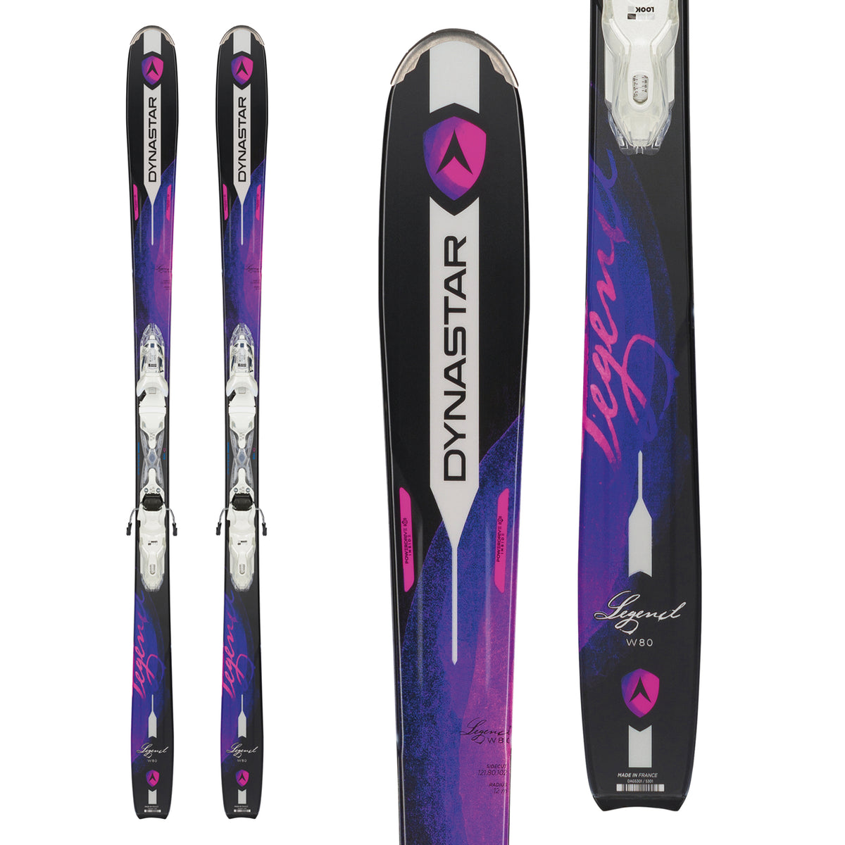 Dynastar Legend W 80 Skis + Xpress 11 Bindings - Women's 2019