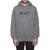 HUF Essentials OG Logo Pullover Hoodie Heather Grey