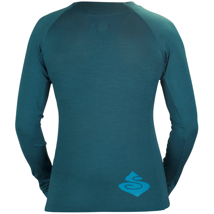 Sweet Protection Badlands Merino LS Jersey - Women's Dark Frost