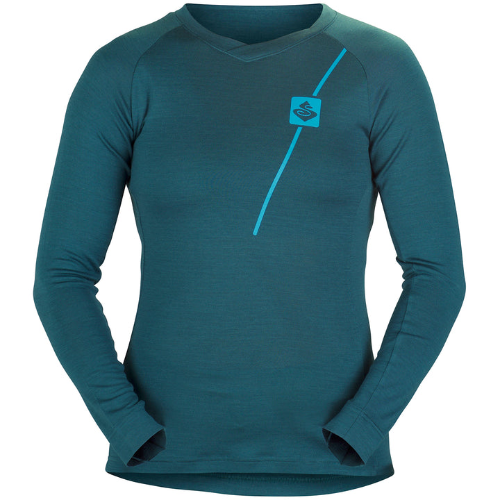 Sweet Protection Badlands Merino LS Jersey - Women's Dark Frost