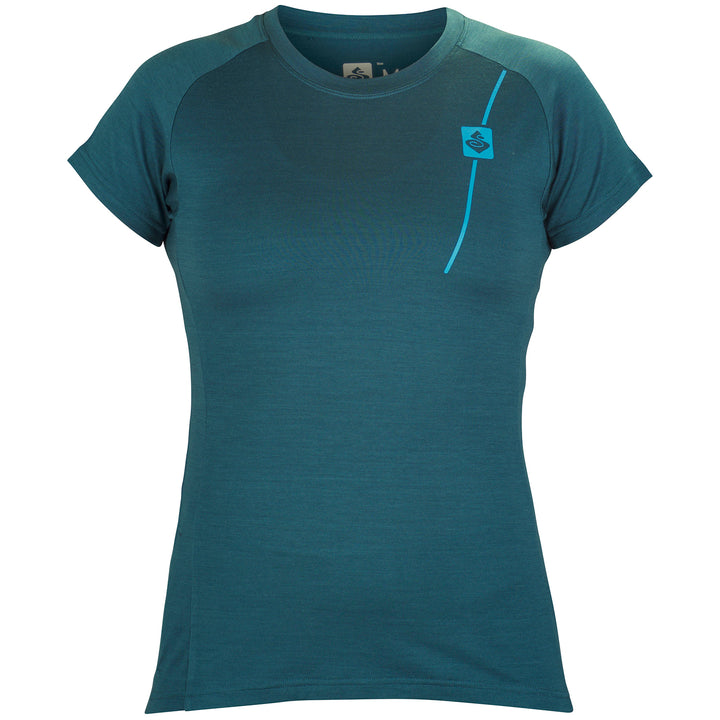 Sweet Protection Badlands Merino SS Jersey - Women's Dark Frost