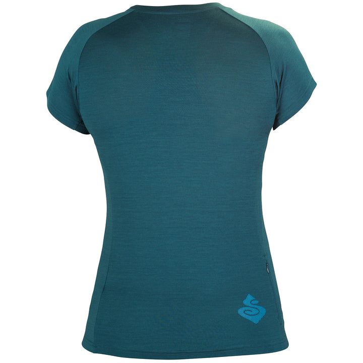 Sweet Protection Badlands Merino SS Jersey - Women's Dark Frost
