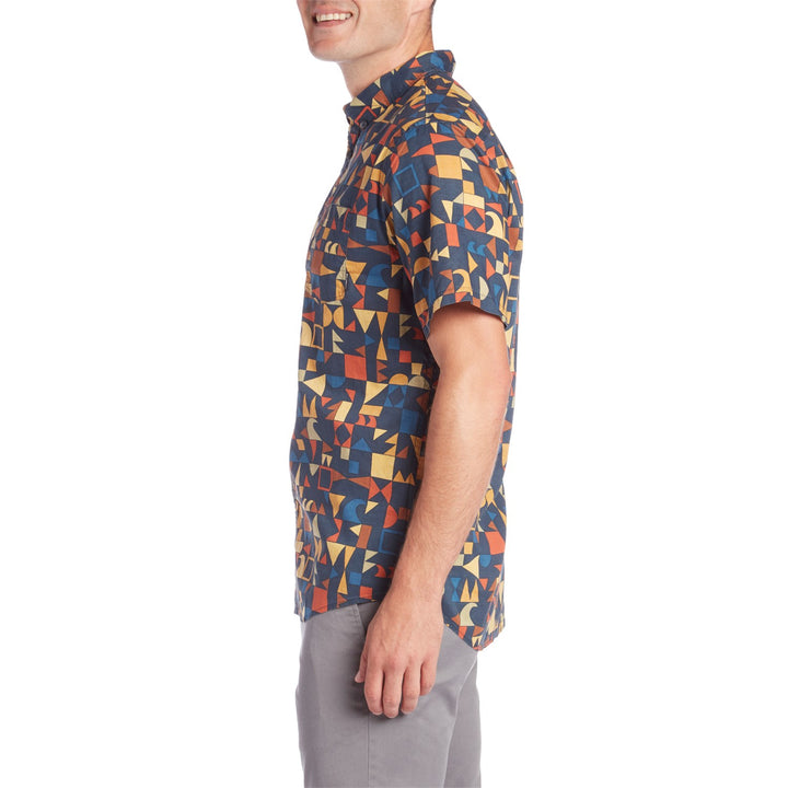 Billabong Sunday Mini Short-Sleeve Shirt Navy