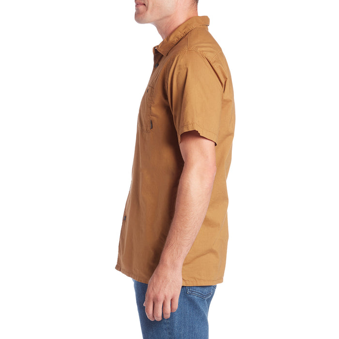 Billabong Wave Washed Short-Sleeve Shirt Bronze