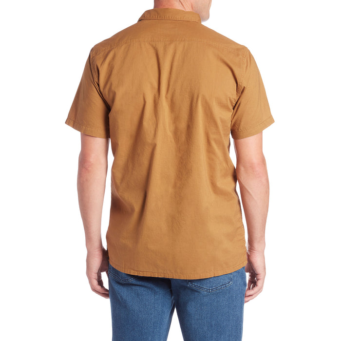 Billabong Wave Washed Short-Sleeve Shirt Bronze