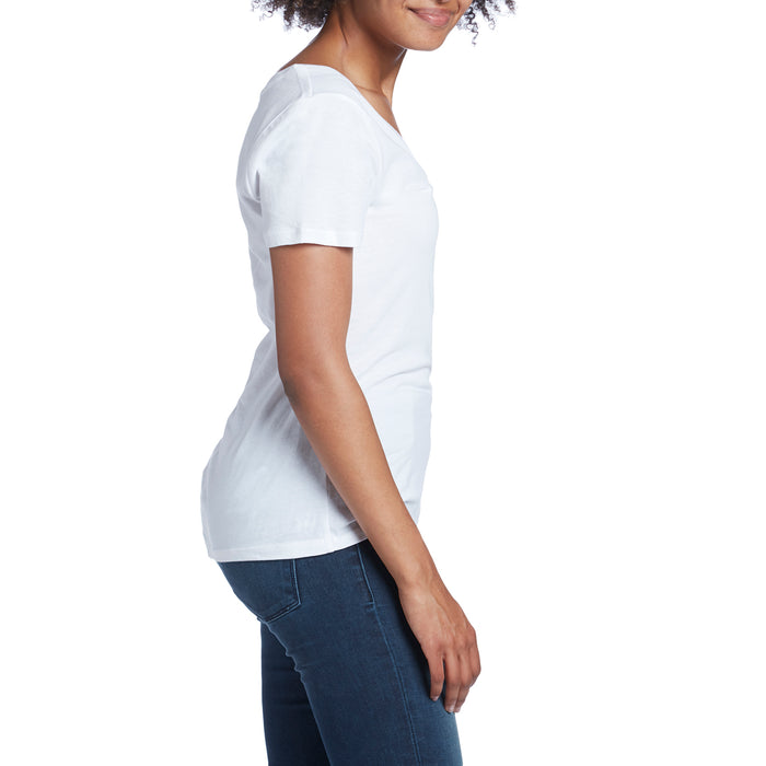 Z Supply The Core V-Neck T-Shirt - Women's White