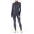 Icebreaker Zone 260 Midweight 1/2 Baselayer Top - Women's Jet Heather/Black/Snow- do not use
