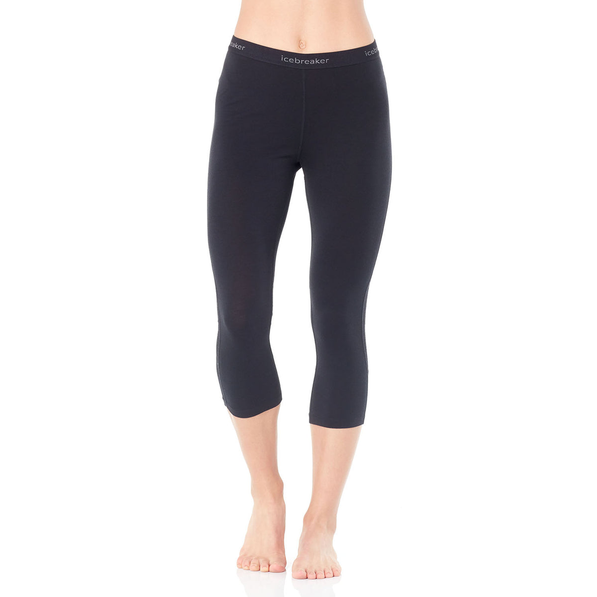 Icebreaker Zone 200 Midweight Legless Baselayer Bottoms - Women's Black/Mineral