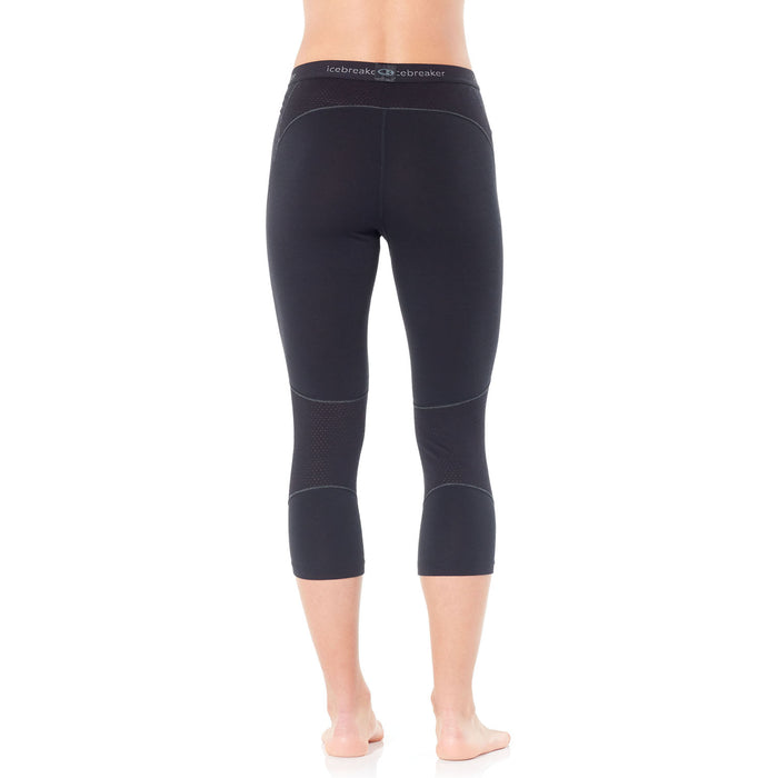 Icebreaker Zone 200 Midweight Legless Baselayer Bottoms - Women's Black/Mineral