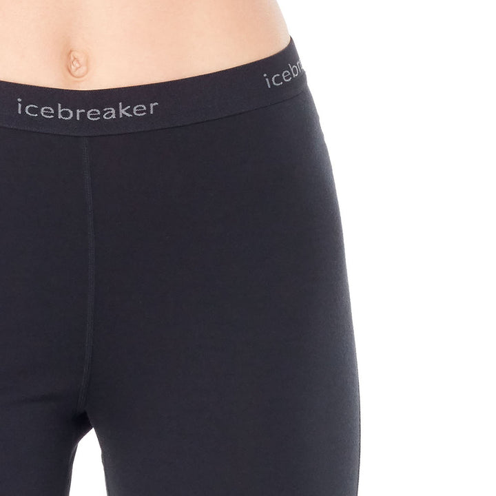 Icebreaker Zone 200 Midweight Legless Baselayer Bottoms - Women's Black/Mineral