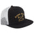 Dark Seas Displacement Trucker Hat Black