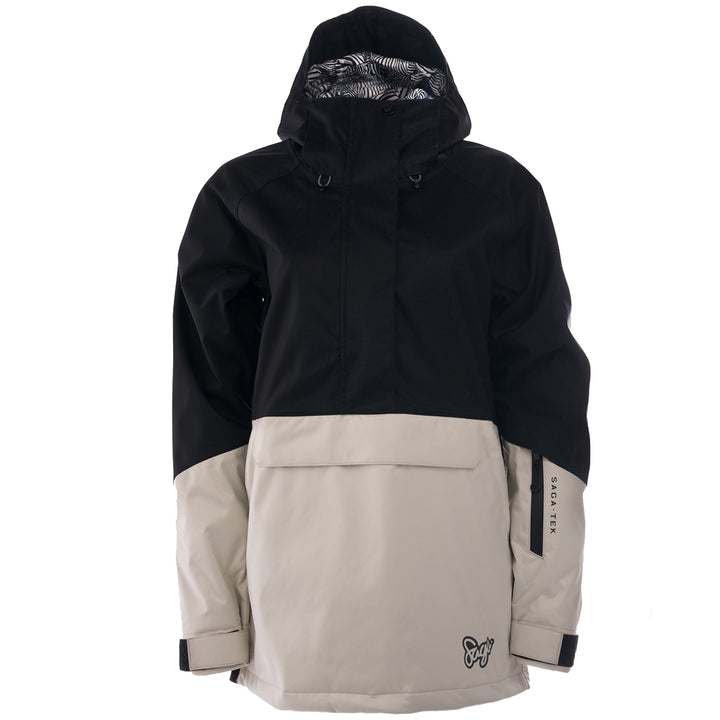 Saga Rogue Anorak Jacket - Women's Black
