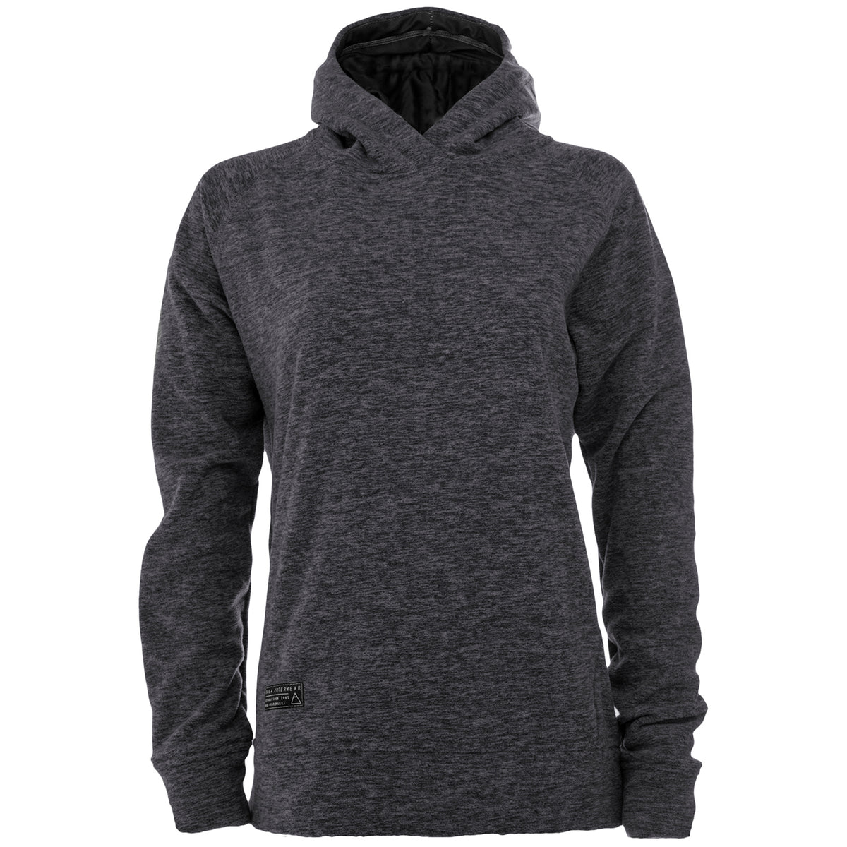 Saga Polar Fleece Pullover Hoodie - Women's Shadow