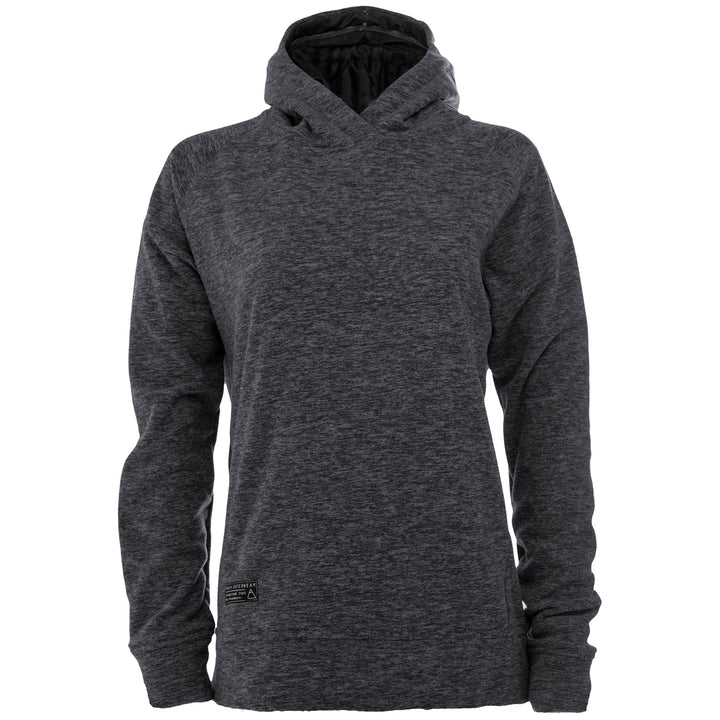 Saga Polar Fleece Pullover Hoodie - Women's Shadow