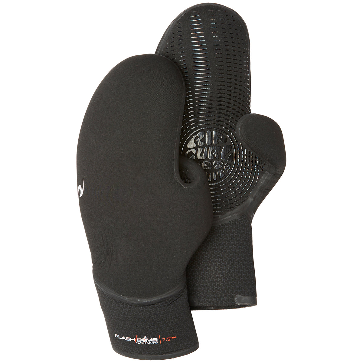 Rip Curl 7/5 Flashbomb Wetsuit Mittens Black