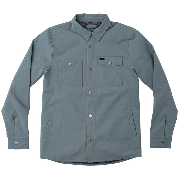RVCA Utility Shirt Jacket Blue Slate