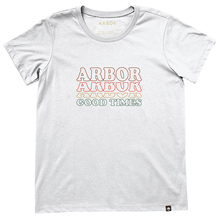 Arbor Fade T-Shirt - Women's White