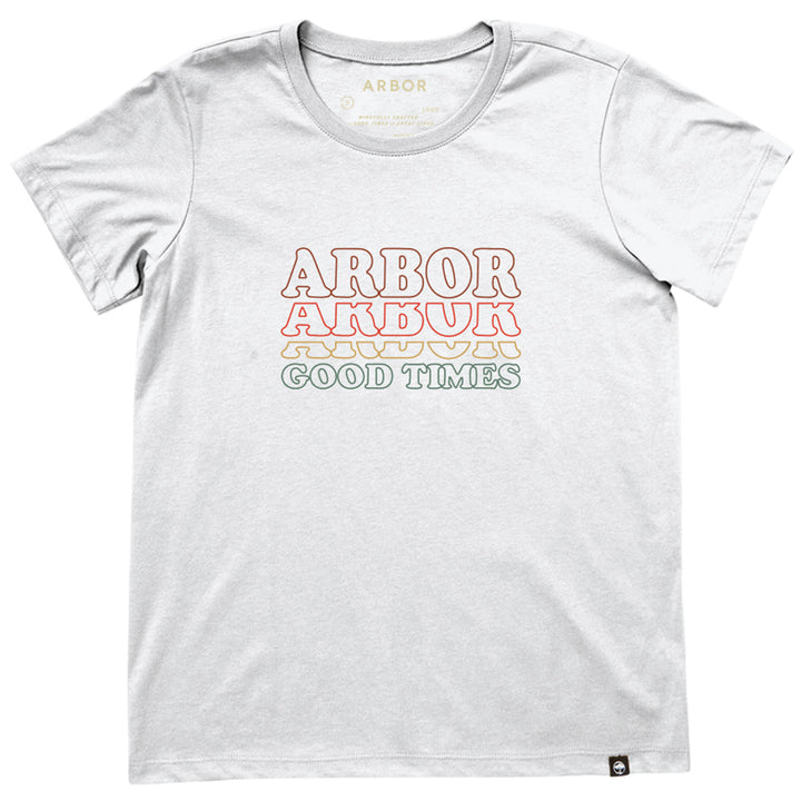 Arbor Fade T-Shirt - Women's White