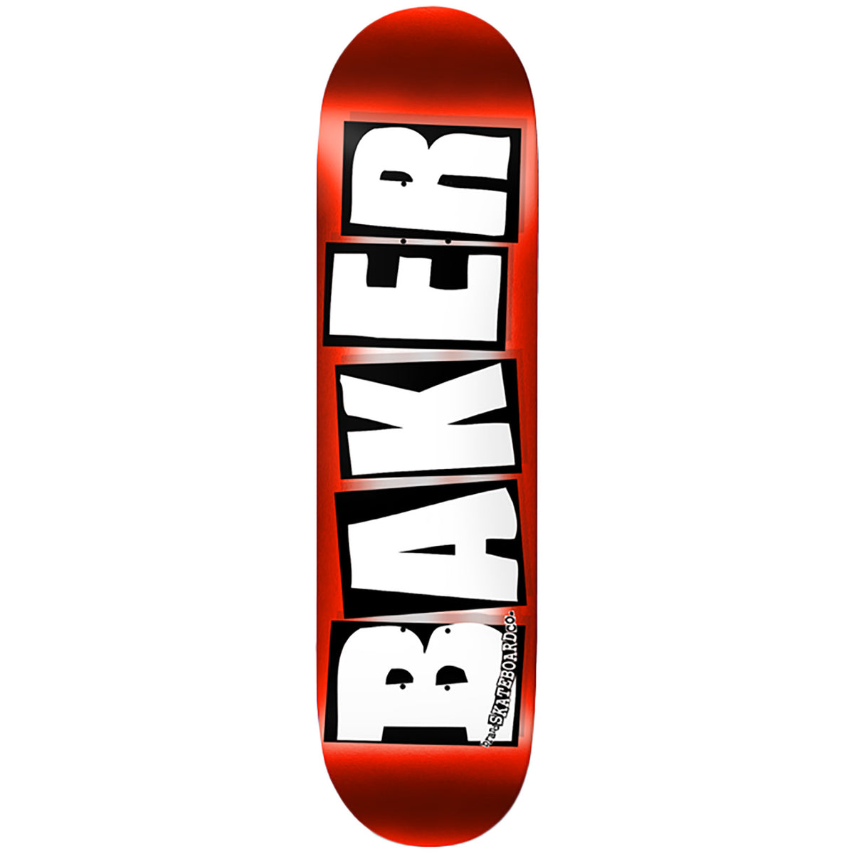 Baker Brand Logo Black 8.475 Skateboard Deck
