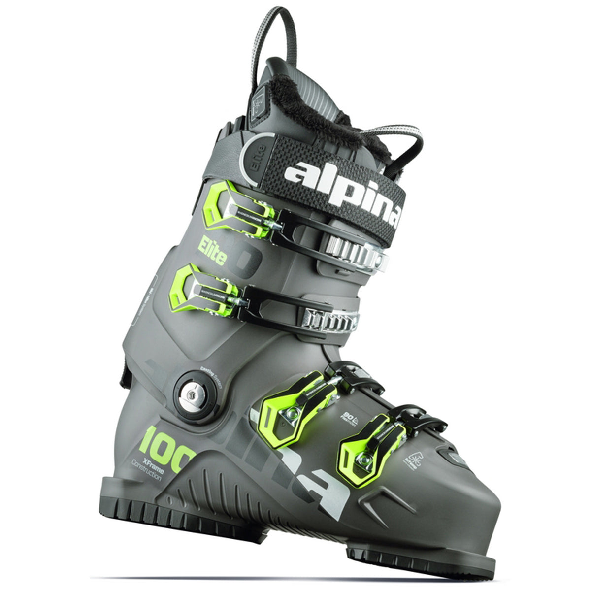 Alpina Elite 100 Heat Ski Boots 2019 Anthracite