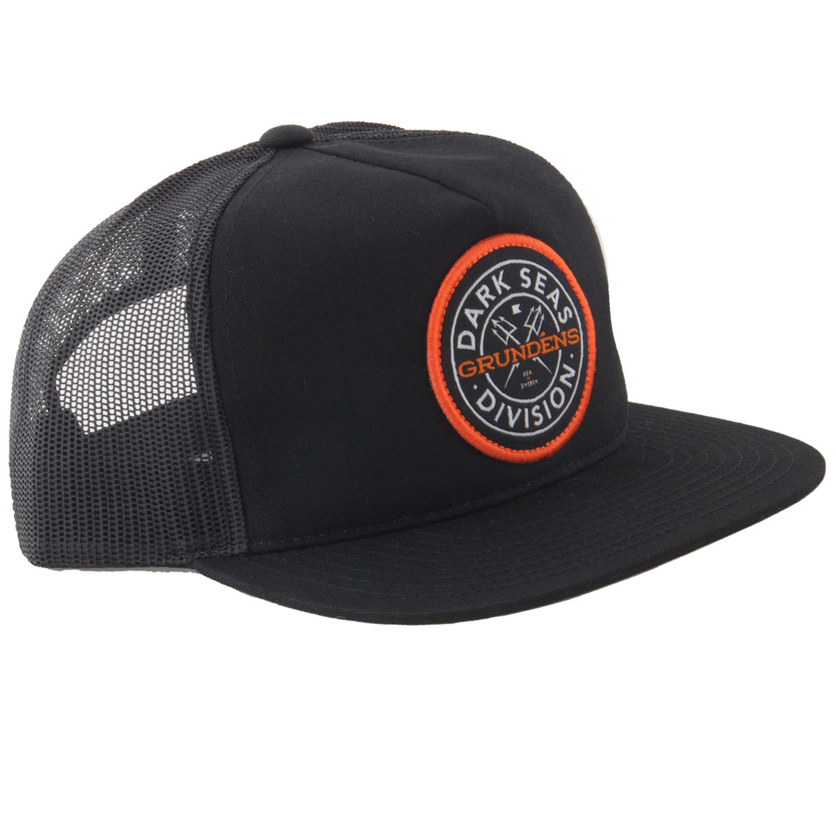 Dark Seas x Grundens Trucker II Hat Black