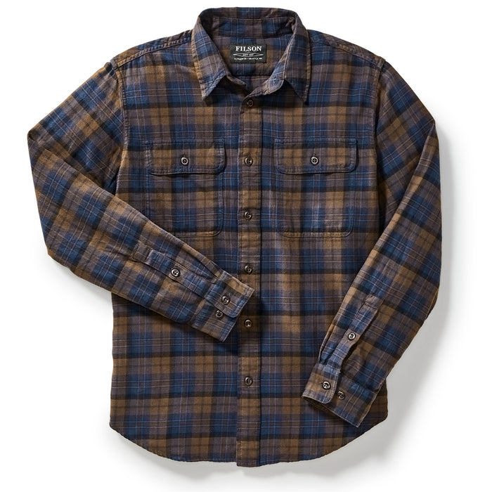 Filson Scout Shirt Brown/Navy/Black Plaid