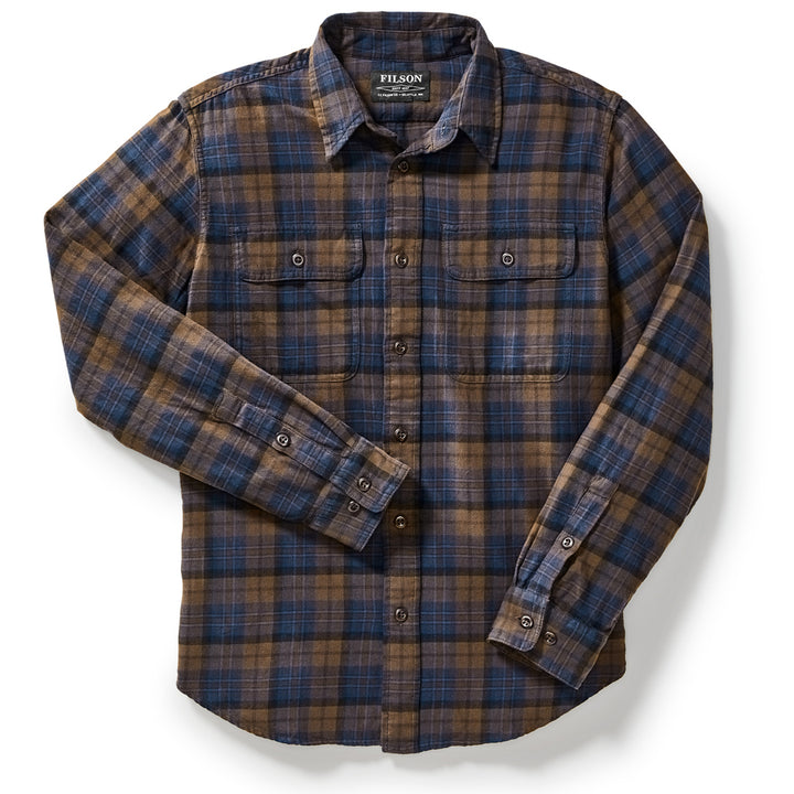 Filson Scout Shirt Brown/Navy/Black Plaid