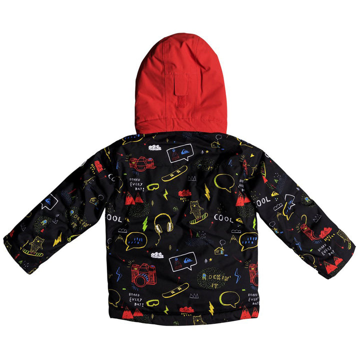 Quiksilver Little Mission Jacket - Little Boys' Black Maoam Tatt